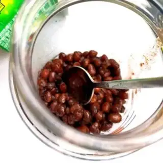Make Red bean cherry yogurt cup step 1