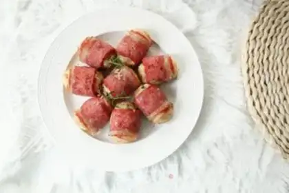 Make A sip of cheese and bacon step 9