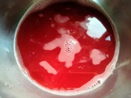 Make Watermelon freeze step 4