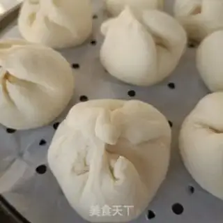 Make Fork meat buns step 23