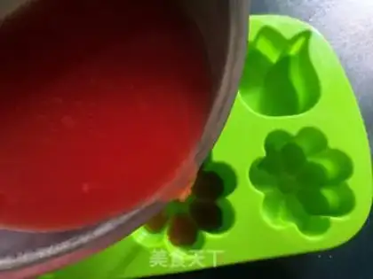 Make Watermelon freeze step 8