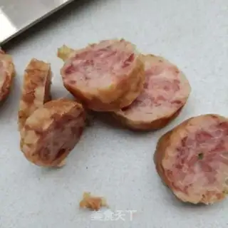 Make Orchid salami salad step 5