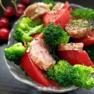 Make Orchid salami salad step 11