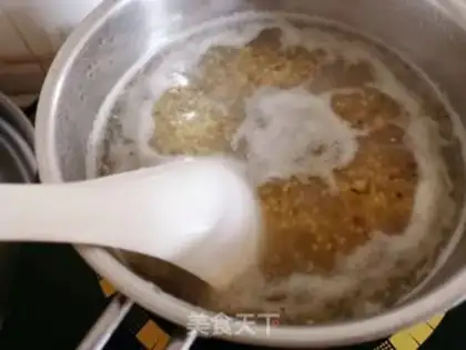 Make Porridge of quinoa pumpkin step 2
