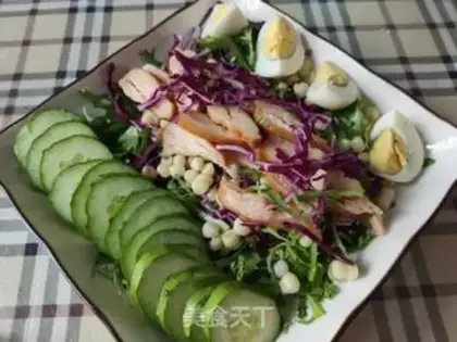 Make Chicken vegetable salad step 5
