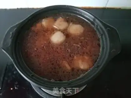 Make A casserole, soy and pork step 10