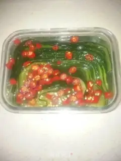 Make Chelsea cucumber step 6