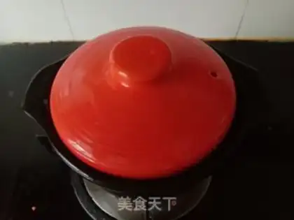 Make A casserole, soy and pork step 12