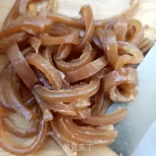 Make Celery with pig skin step 7