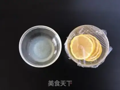 Make Hong Kong lemon tea step 1