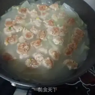 Make Shrimpball soup step 15