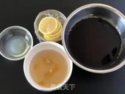 Make Hong Kong lemon tea step 5