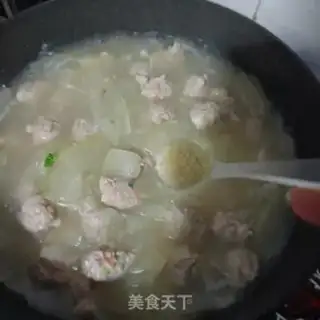 Make Shrimpball soup step 17