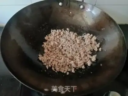 Make Bean horn pink buns step 5