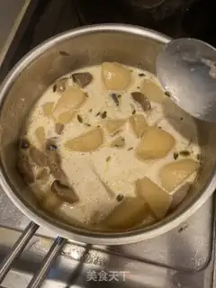 Make Butter salmon soup step 8