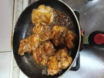 Make Red roasted chicken leg and lid step 5
