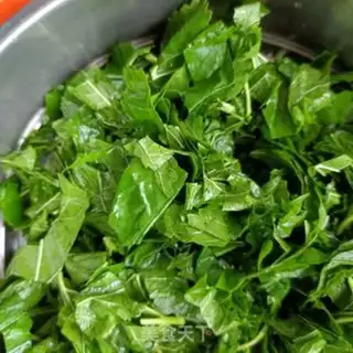 Make Steam the leaves step 2