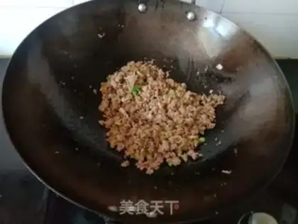 Make Bean horn pink buns step 9