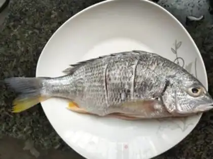 Make Dry seafish step 0