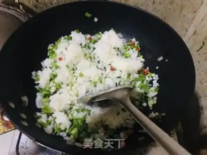 Make Time food and rice step 2