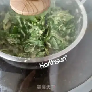 Make Steam the leaves step 6