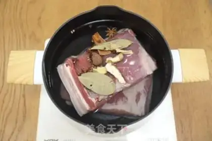 Make Garlic white meat step 2