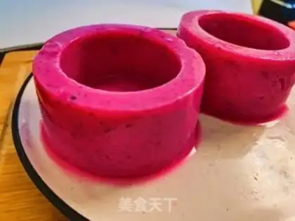 Make Flamingo yogurt pudding step 4