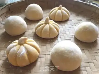 Make Pumpkin buns step 9