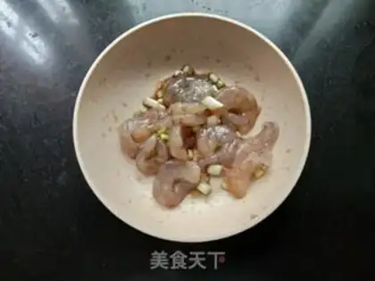 Make Shrimp sprouts step 1