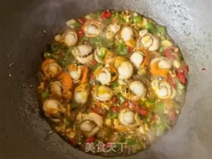 Make Garlic pepper scallops step 11