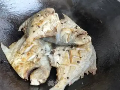 Make Red-burned flatfish step 9