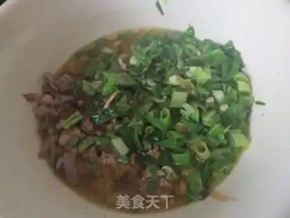 Make Round cabbage, pork buns step 4