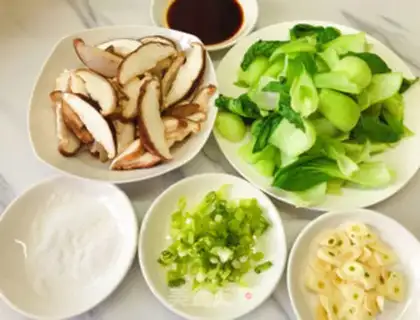 Make Mushroom oil step 1