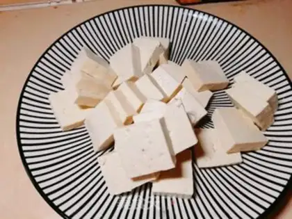 Make Pepsi and tofu step 0