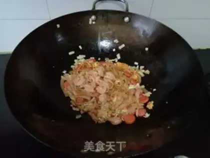 Make Shrimp sprouts step 11