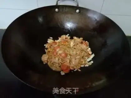 Make Shrimp sprouts step 12