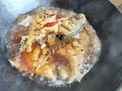 Make Red-burned flatfish step 16