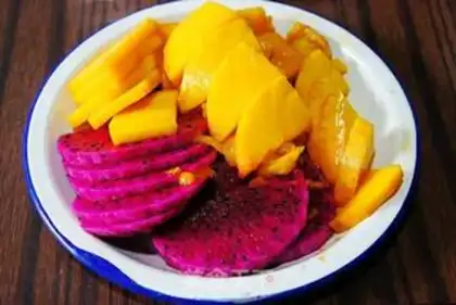 Make Vegetable salad step 1