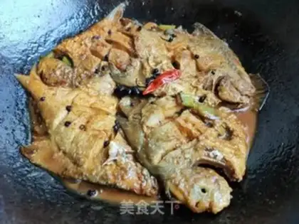 Make Red-burned flatfish step 17