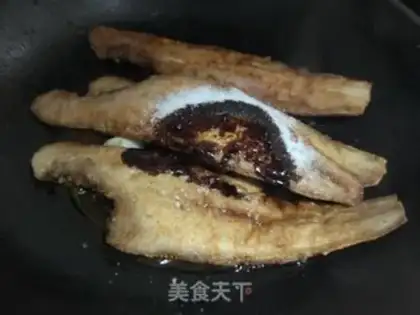 Make Red burning halibut step 7