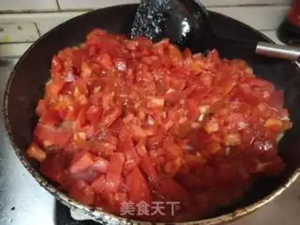 Make Tomato bass step 2