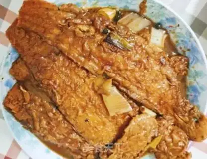 Make Red burning halibut step 10
