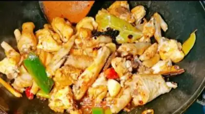 Make Spicy chicken step 6