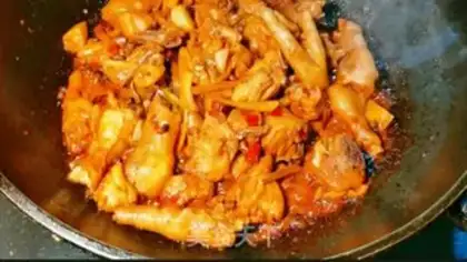 Make Spicy chicken step 8