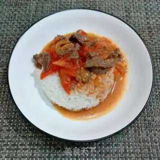 Make Tomato beef cover step 9