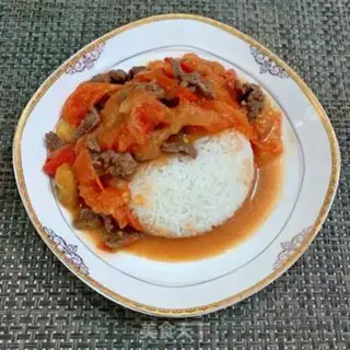 Make Tomato beef cover step 10
