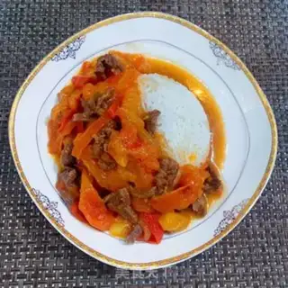 Make Tomato beef cover step 11