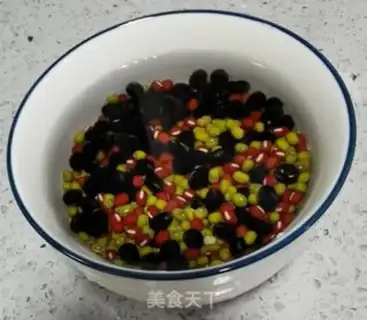 Make Three bean soup step 1