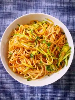Make Cold noodles step 7