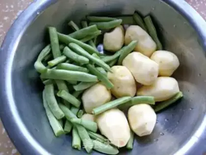 Make Beef stew potatoes and beans step 5